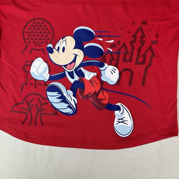 Run Disney Mickey Every Mile Is Magic 2021 Spirit Jersey Adult Medium NWT Red - Picture 10 of 10